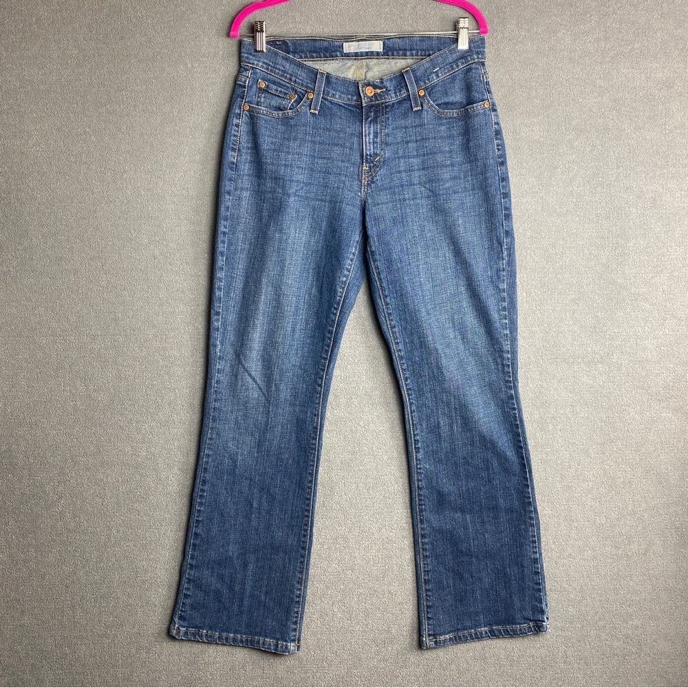 Levi’s 529 Curvy Boot Cut Jeans Denim Blue Women’s Size 12 Medium